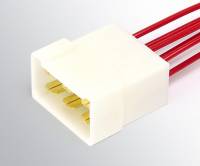 Колодка на 6 клемм (6,3мм) с провод. (папа) (Cargen) (10)