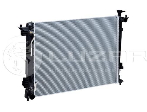 Радиатор основ. алюм. Kia Sportage III Hyundai iX35 (10-) 2.0i/2.4i AT (Luzar)