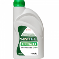 Антифриз SINTEC EURO G-11 зеленый (1кг) 25110