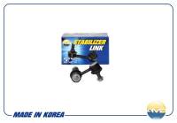 Стойка стабилизатора Hyundai Accent Verna перед. прав. (AMD)