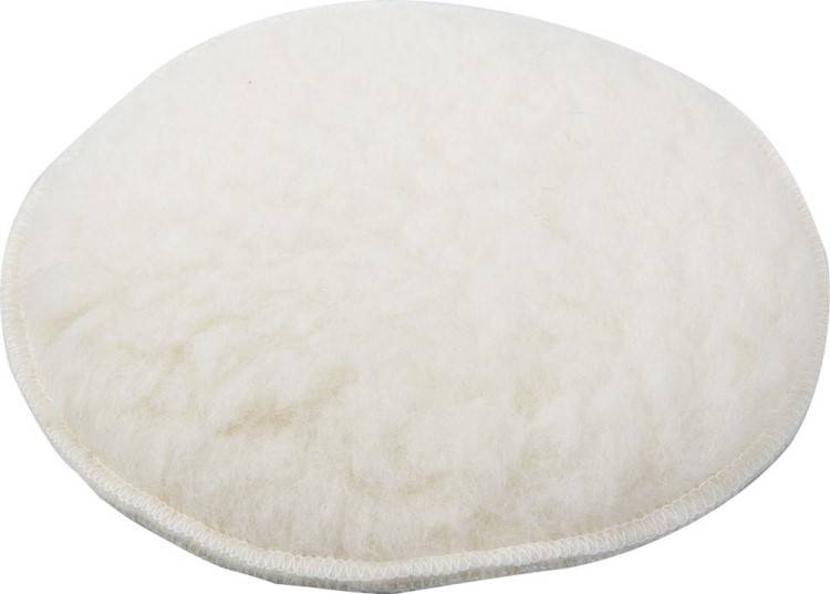 Насадка полировальная 150 мм нат. мех на липучке (ЗУБР)