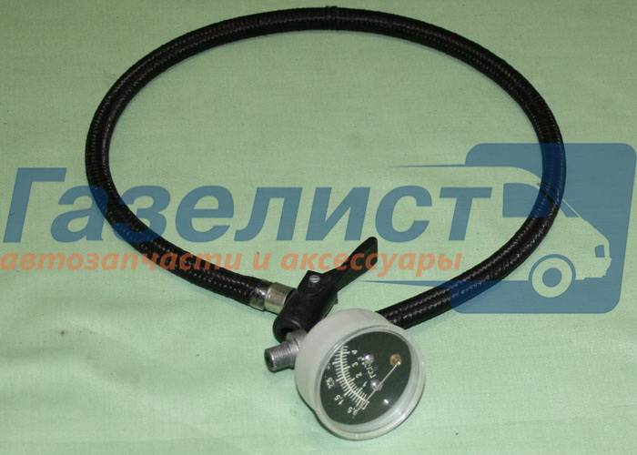 Шланг насоса ножного в/сб.(тройник,манометр,пневмозажим)