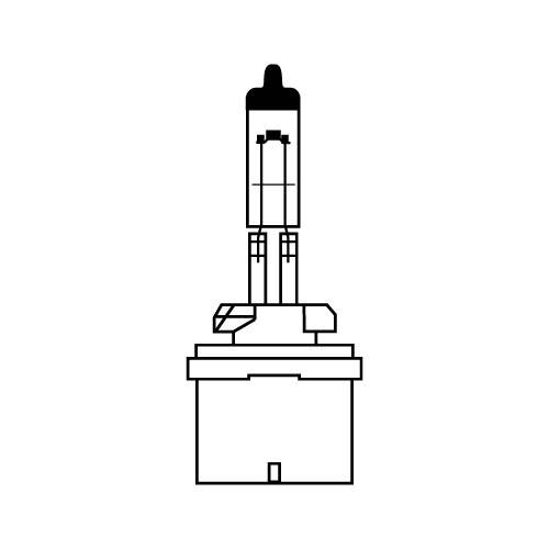 Галогенная лампа AVS Vegas H27/880 12V.27W.1шт.