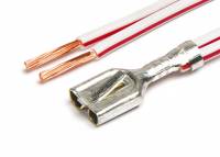 Контакт гнездовой серии 6.3 (с фиксацией) обжатый с 2 проводами (Cargen)