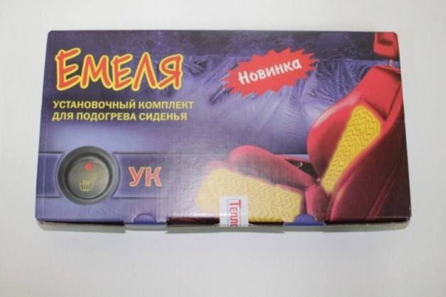 Обогрев сидений "Емеля" установ. компл. /У К/ на 1 сиден. /провод/ (ТЕПЛОДОМ)