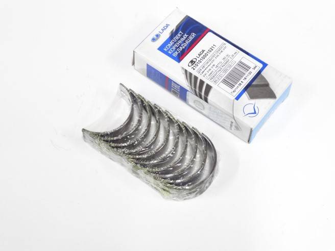 Вкладыши коренные /2101/-----0,25 без п/колец