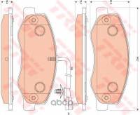 Колодка торм. Renault Master III задн. с датчик.