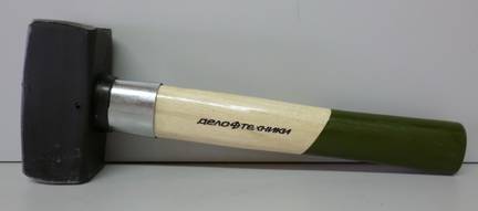 Молоток-кувалда 1000г деревянная ручка (Дело Техники) (6)