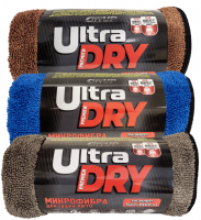 Салфетки из микрофибры City UP Ultra Dry 50х80см. д/стекол, зеркал CityUp