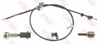 Трос ручн. тормоза Toyota Corolla E15 лев.