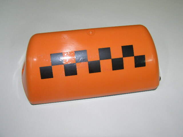 Фонарь Такси (Шашки) оранжевый ОСВАР 