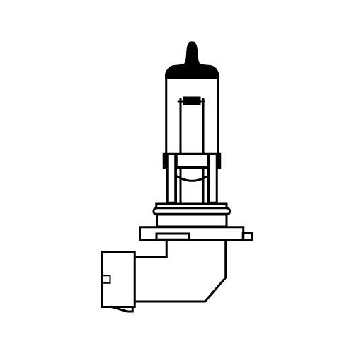 Галогенная лампа AVS Vegas H27/881 12V.27W.1шт.