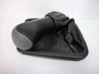 Ручка КПП /2170 Приора/ кожан. с чехлом+рамка, серая (Azard)