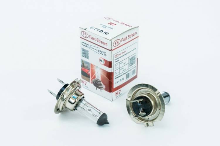 Лампа H7 12V 55W Px26d +30%