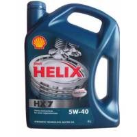 Масло моторное Shell Helix HX7 5w40 (4л), полусинтетика