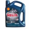 Масло моторное Shell Helix HX7 5w40 (4л), полусинтетика