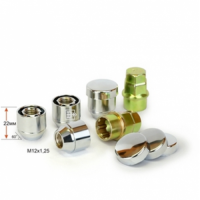 Гайка колесная секретка 12х1,25х22 Хром конус ВЕКТОР ВАЗ-2121,2123 Гайка колесная секретка 12х1,25х22 Хром конус ВЕКТОР ВАЗ-2121,2123