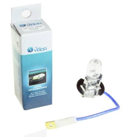 Лампа H3 12V 100W Clear (Nord Yada)