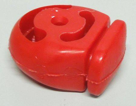 Крепление глушителя ВАЗ 2110-21213 (будильник) полиуретан красный (Балаково Запчасть)