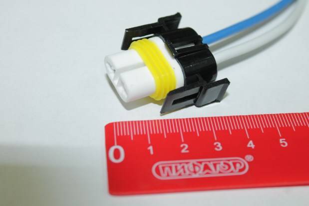 Патрон под лампу H8/Н11 (с проводами) керамика (Nord Yada)