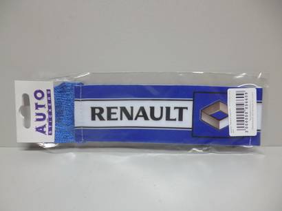 Вымпел Renault с бахромой (5,5х20см) синий фон (Россия)