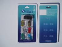 Предохранители набор MINI 7.5-30А "MEDIUM" с пинцетом (в уп. 12 шт) в блистере (Nord Yada)