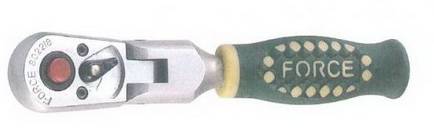 Вороток трещотка 1/4" 125мм шарнирная (Force)