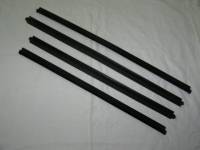 Уплотнители стекол /2170/ наруж. гориз. с бархоткой /4шт/ (AD Plastik)