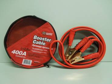 Провода пусковые 400А в сумке 2,5м (RUNWAY) (10)