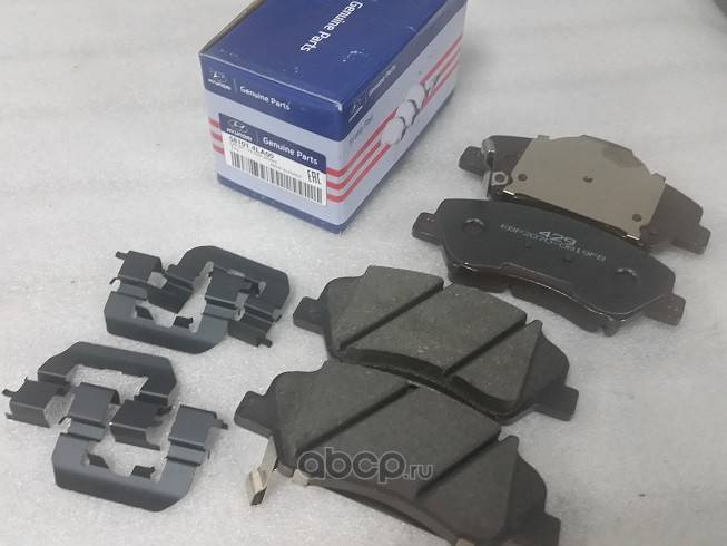 Колодка торм. Hyundai Solaris Kia Rio IV с 2017 г. перед.