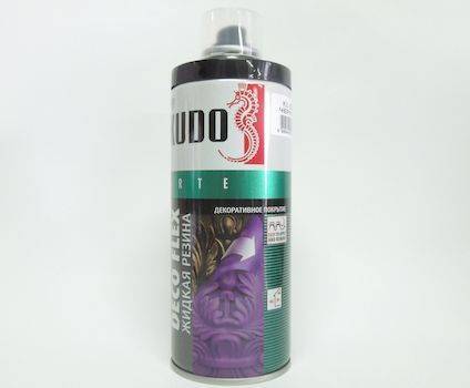 Жидкая резина черная Deco Flex 520мл аэрозоль (Kudo) (6)