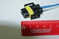 Патрон под лампу H8/Н11 (с проводами) пластик (Nord Yada)