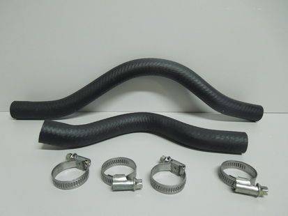 Патрубок печки ВАЗ 2111 армированные с хомутами из 2шт (Балаково)