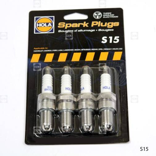 Свечи HOLA S15 /2108-15 8 кл/ 3-х элек. блист.
