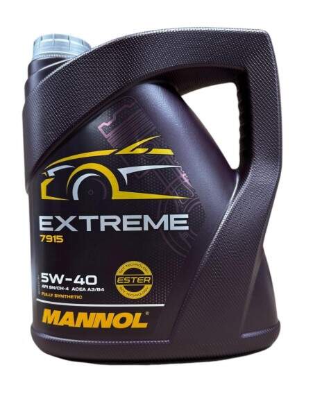 Масло моторное MANNOL Extreme 5W40 ACEA A3/B4, API SN/CF синт. (4л)