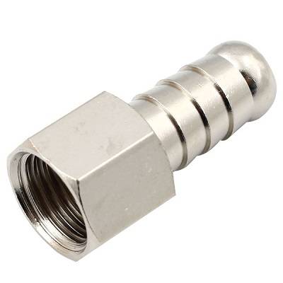 Штуцер: под шланг диаметр10мм накручивающийся 1/4"13265