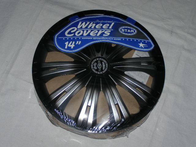 Колпак колеса R14 Гига + (в мешке 4 упак)