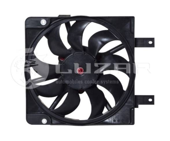 Вентилятор охл. радиат. с диффузором /2170/ в сб. с кондиц. "Panasonic" 9лоп. (Luzar)