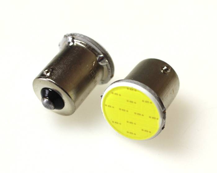 Лампа габарит. 12V R10W 1 COB с цок. BA15s (Nord Yada)