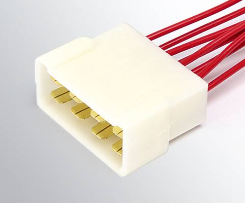 Колодка на 8 клемм (6,3мм) с провод. (папа) (Cargen) (10)