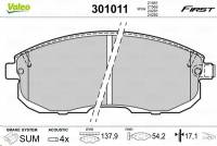 Колодка торм. Nissan Juke Teana Tiida Suzuki Sx4 перед.