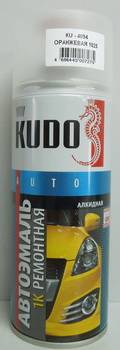 Краска-спрей (эмаль) номерная 1025 Оранжевая 520мл аэрозоль (Kudo) (6)