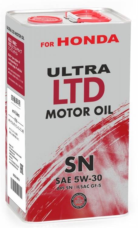 Масло моторное Honda Ultra LTD SN/GF-5 5w30 4л. FANFARO