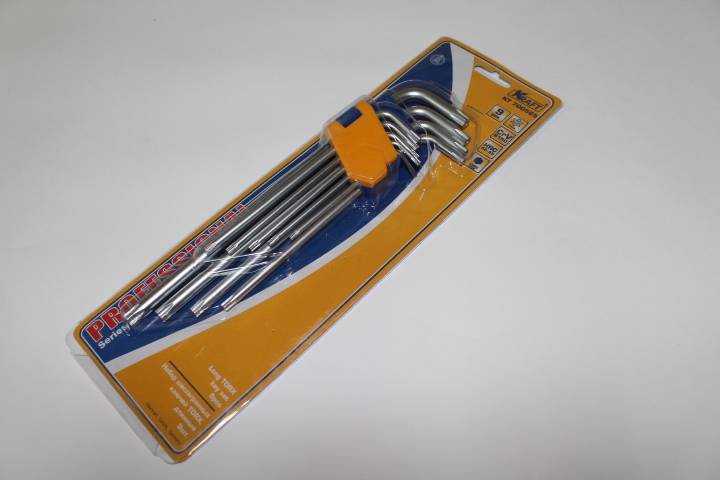 Набор звездочек торкс (9 предм.) Г-обр. средн. (KRAFT)