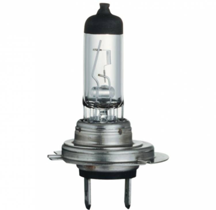 Лампа галогеновая H7   12V55W   (стандарт) (TORINO)