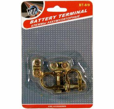 Клеммы АКБ King в блист. 2шт (25/150/200) (KING ROY)