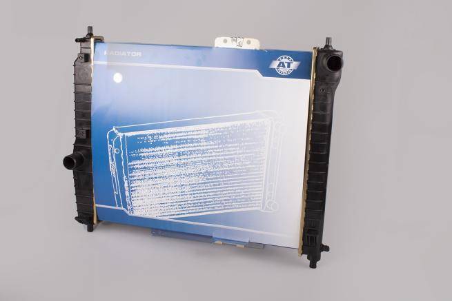Радиатор охлаждения Aveo 05-- 1.2/1.4 M/T (AT) Чехия