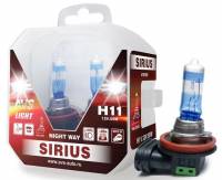 Лампа AVS H11-12-55 +110% 3700К Sirius Night Way набор из 2шт Лампа AVS H11-12-55 +110% 3700К Sirius Night Way набор из 2шт