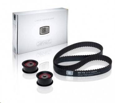 Ремкомплект ГРМ ВАЗ 2110-12 16 клап. (ремень+2 ролика) (TRIALLI) Италия (4)