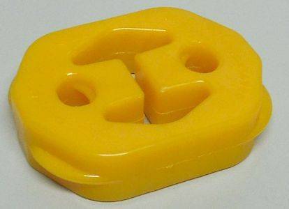 Крепление глушителя ВАЗ 2170 Приора полиуретан желтый (Балаково Запчасть)